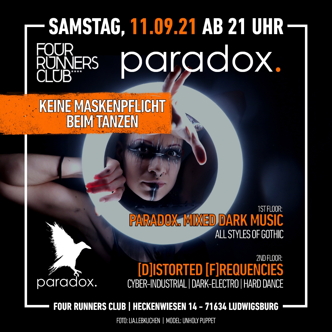 Paradox d istorted f requencies We Are Back Four Runners Club 