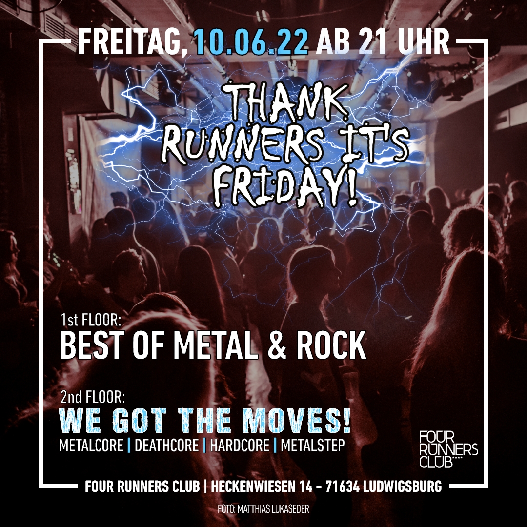 Thank Runners It's Friday 10.06.22