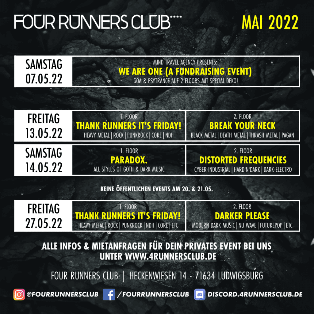 Four Runners Club Mai 2022